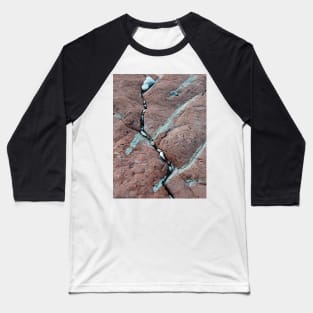 Rock and Pebble Abstract Baseball T-Shirt